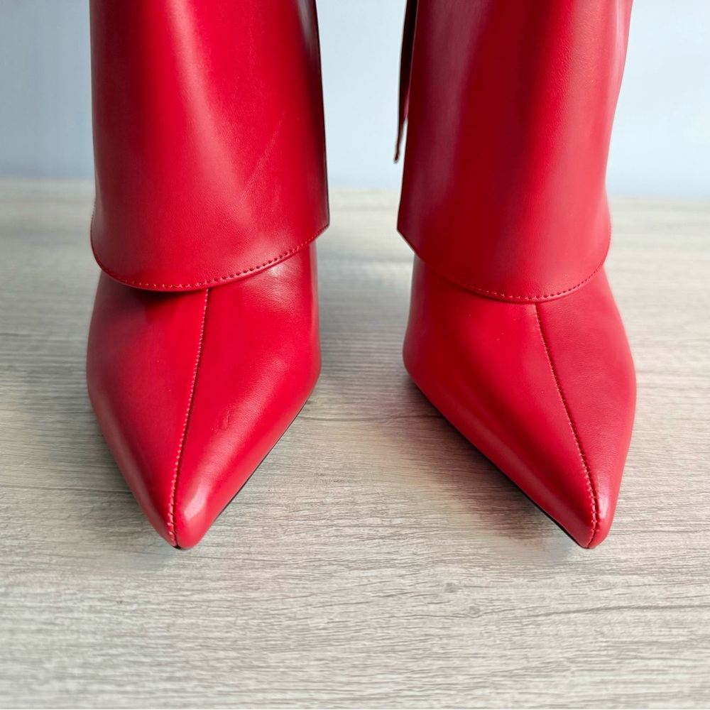 I.N.C. International Concepts Skylar Fold Over Cuffed Knee High Boots Size 7.5 - Picture 6 of 13